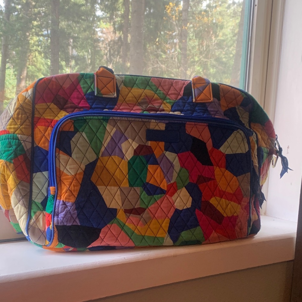 Colorful Quilted Women's Bag